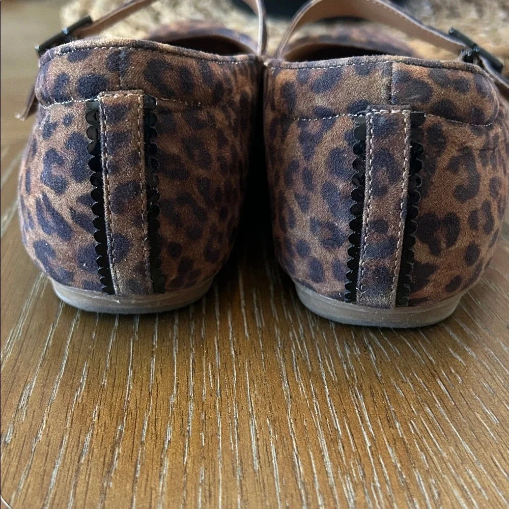 Dr. Scholls women Leopard Print Mary Jane Flats - Brown - Picture 4 of 6